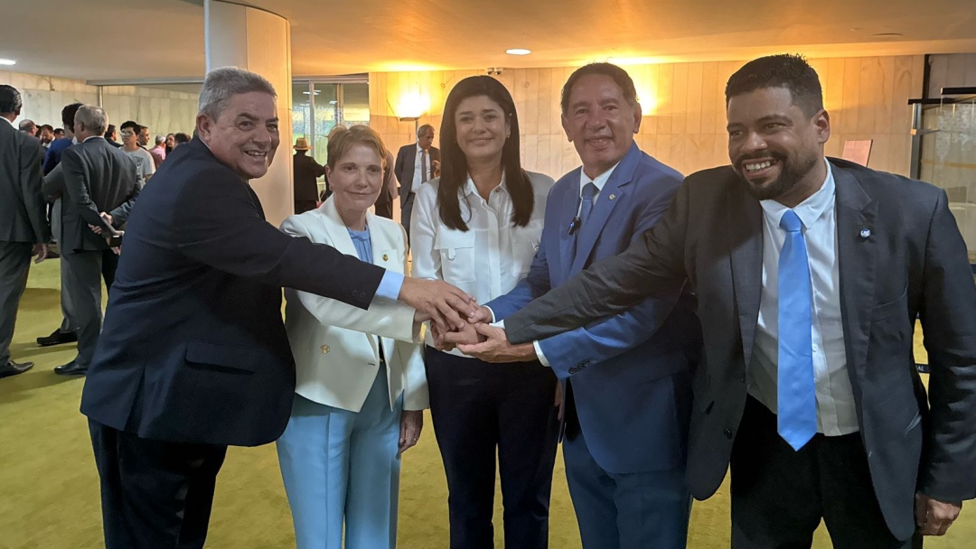 Ao lado de Tereza Cristina, presidente da ALEMS diz que federação fortalece progressistas no MS