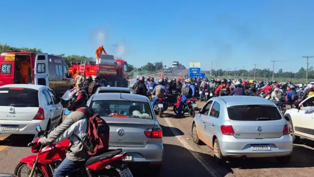 BR-163 &eacute; liberada pelo MST ap&oacute;s presen&ccedil;a de diretor do Incra no local