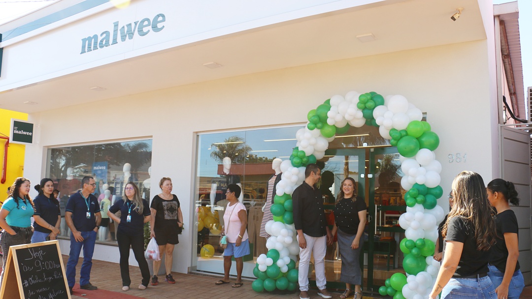 Malwee inaugura loja exclusiva em Sidrolândia em clima de celebração