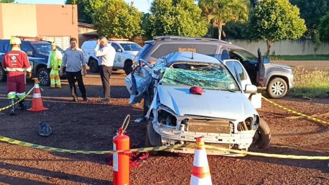 Mulher morre ap&oacute;s acidente com capivara na BR-163 em MS  