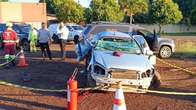 Mulher morre ap&oacute;s acidente com capivara na BR-163 em MS  