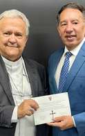 Presidente da ALEMS recebe Dom Dimas e confirma apoio ao Jubileu das Autoridades