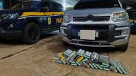 Nervosismo entrega mulher com 37 kg de coca&iacute;na escondidos no painel do carro
