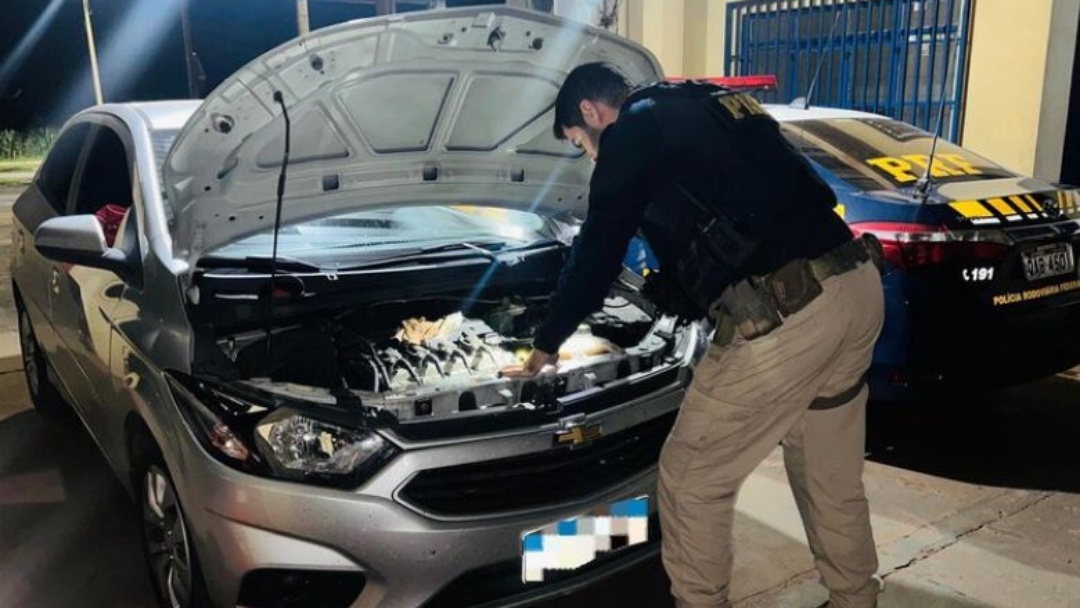Carro furtado no interior de São Paulo é recuperado em MS