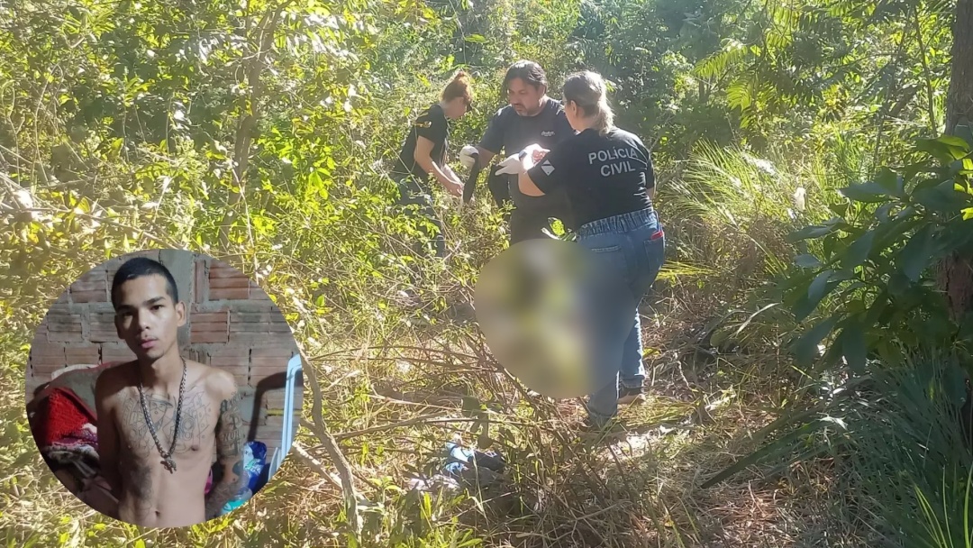 Encontrado morto enterrado de cabe&ccedil;a para baixo e seminu teria sido &lsquo;desovado&rsquo; h&aacute; dois dias em MS