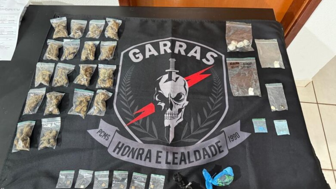 Traficante delivery &eacute; preso ap&oacute;s den&uacute;ncia &agrave; pol&iacute;cia