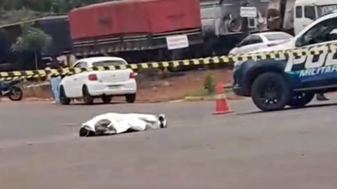 Motociclista morre em acidente na sa&iacute;da para Campo Grande