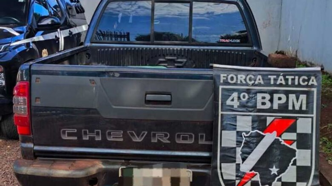 Veículo roubado em assalto que vitimou casal de idosos em propriedade rural é recuperado