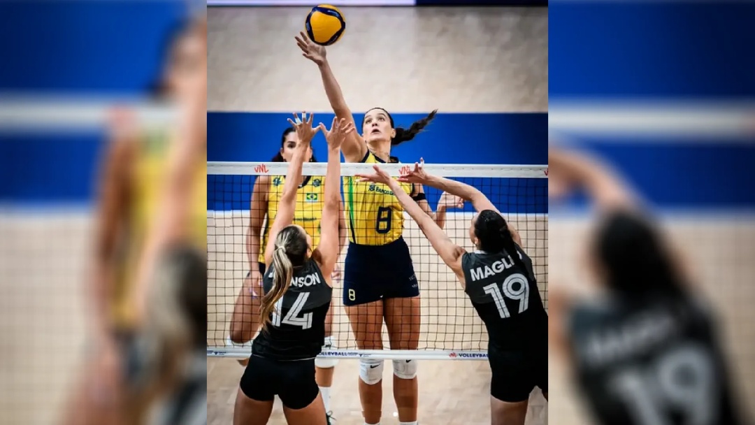 Brasileiras exageram em erros, mas fazem 3 a 0 no Canadá pela Liga das Nações de Vôlei