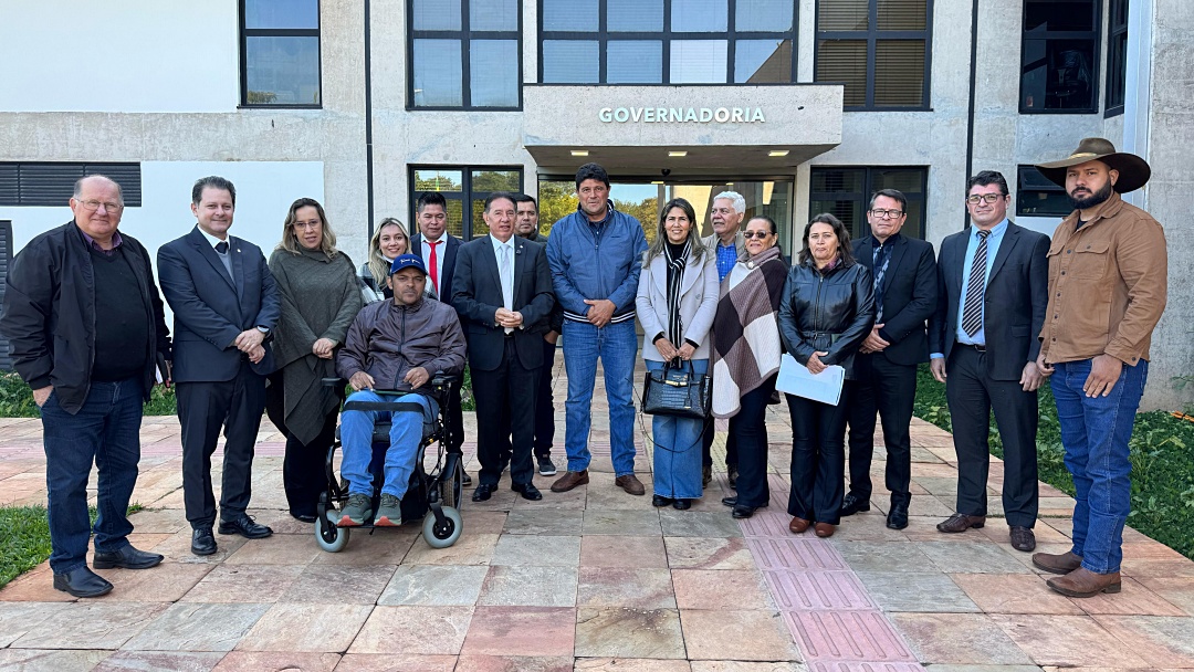 Gerson intercede por delega&ccedil;&atilde;o liderada pelo prefeito para viabilizar R$ 38,5 milh&otilde;es em obras para Sidrol&acirc;ndia