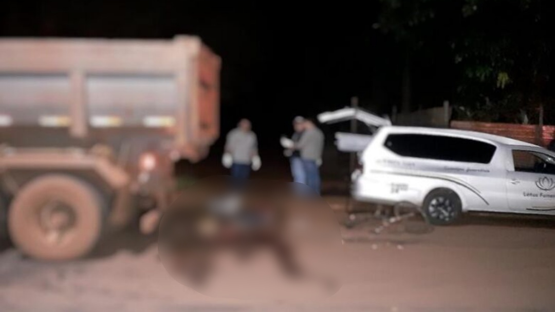 Ciclista morre ap&oacute;s colidir com caminh&atilde;o em Maracaju