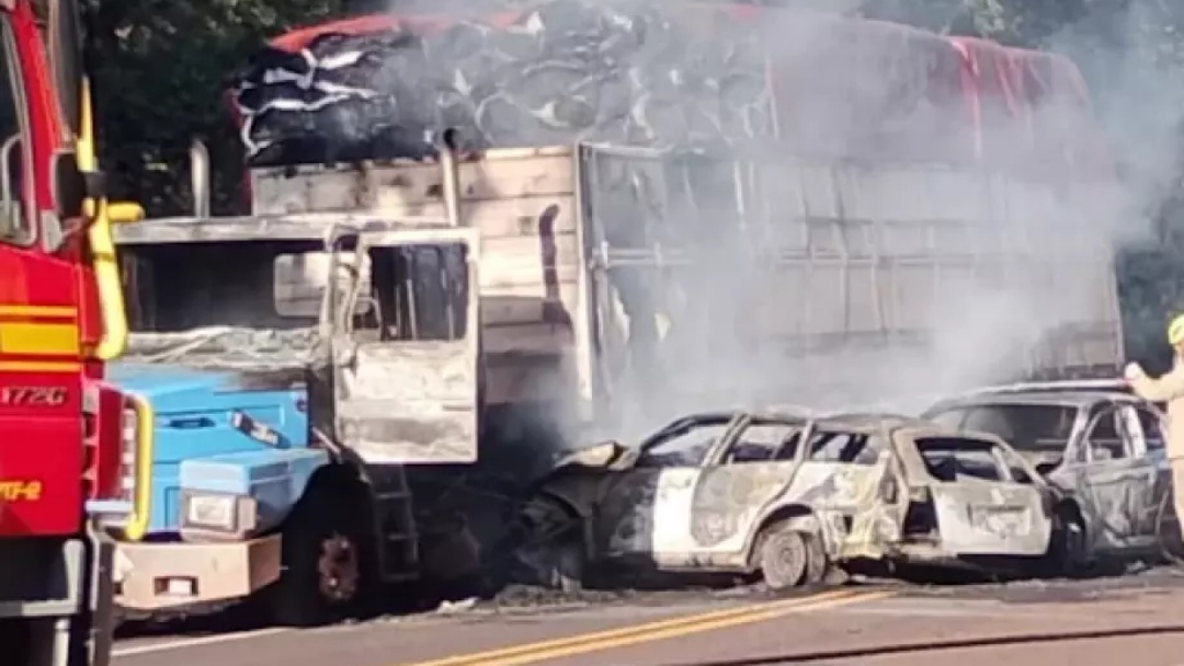 Mais uma nova trag&eacute;dia na BR-262: acidente marca rodovia na regi&atilde;o pantaneira