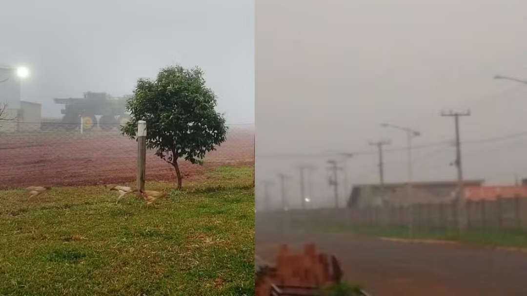 Frente fria avança e derruba temperaturas