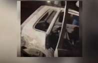 Investigador da Pol&iacute;cia Civil capota carro que pega fogo na BR-262 em MS