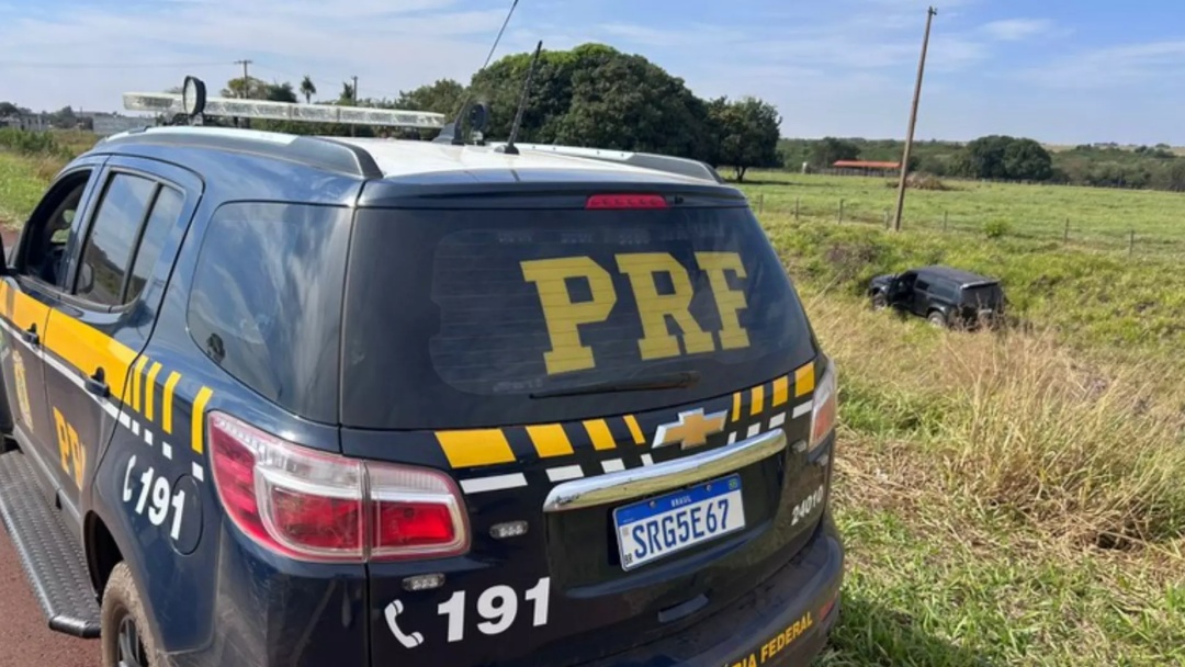 Perseguição a traficante acaba com mais de 1 tonelada apreendida na BR-163 pela PRF