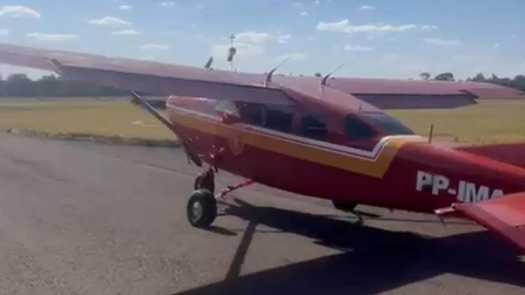 Homem é socorrido de avião em estado grave após levar coice de cavalo