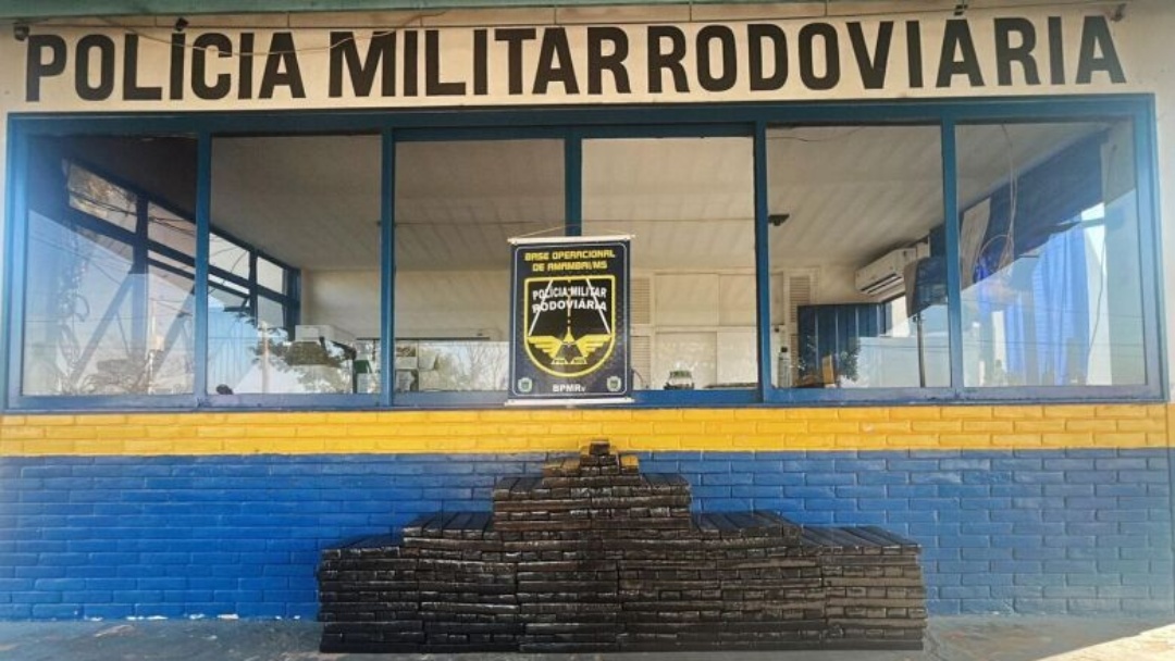 Mulher é presa em MS com carga de drogas avaliada em R$ 950 mil