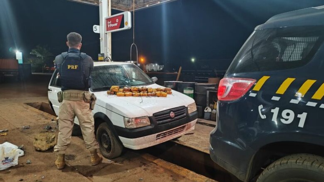 Homem &eacute; preso transportando mais de 10 kg de coca&iacute;na na MS-460