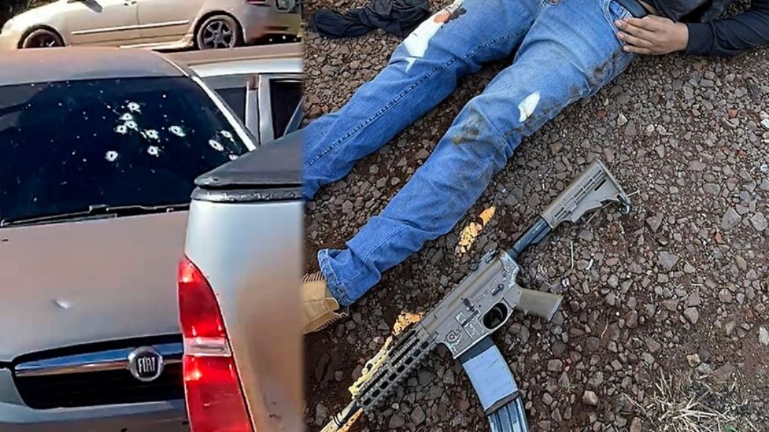 Troca de tiros deixa dois feridos na fronteira