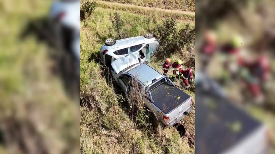 Acidente entre carro e caminhonete deixa um morto na BR-163