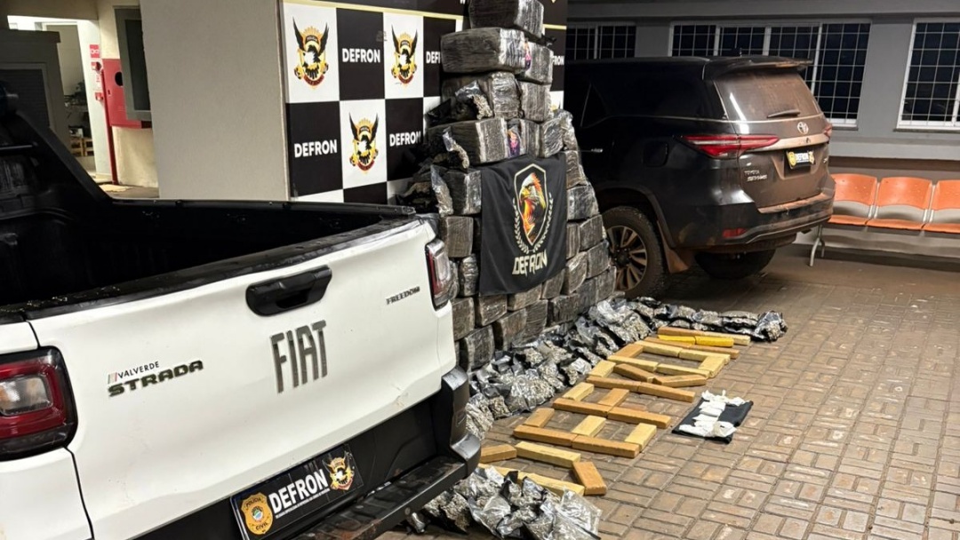 Dupla é presa por tráfico e adulteração de veículos em Laguna Caarapã