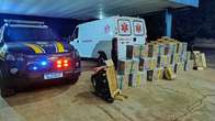 PRF apreende mais de 600 kg de maconha em ambul&acirc;ncia 