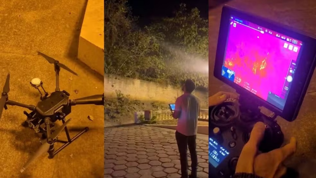 On&ccedil;as-pintadas s&atilde;o monitoradas at&eacute; por drone com c&acirc;mera t&eacute;rmica para proteger fam&iacute;lias no Pantanal