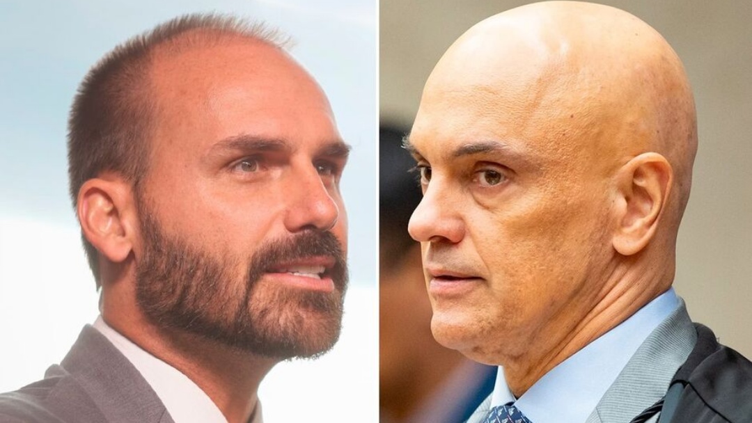 Eduardo Bolsonaro &#039;envenenou&#039; rela&ccedil;&atilde;o entre Brasil e EUA, diz Moraes   