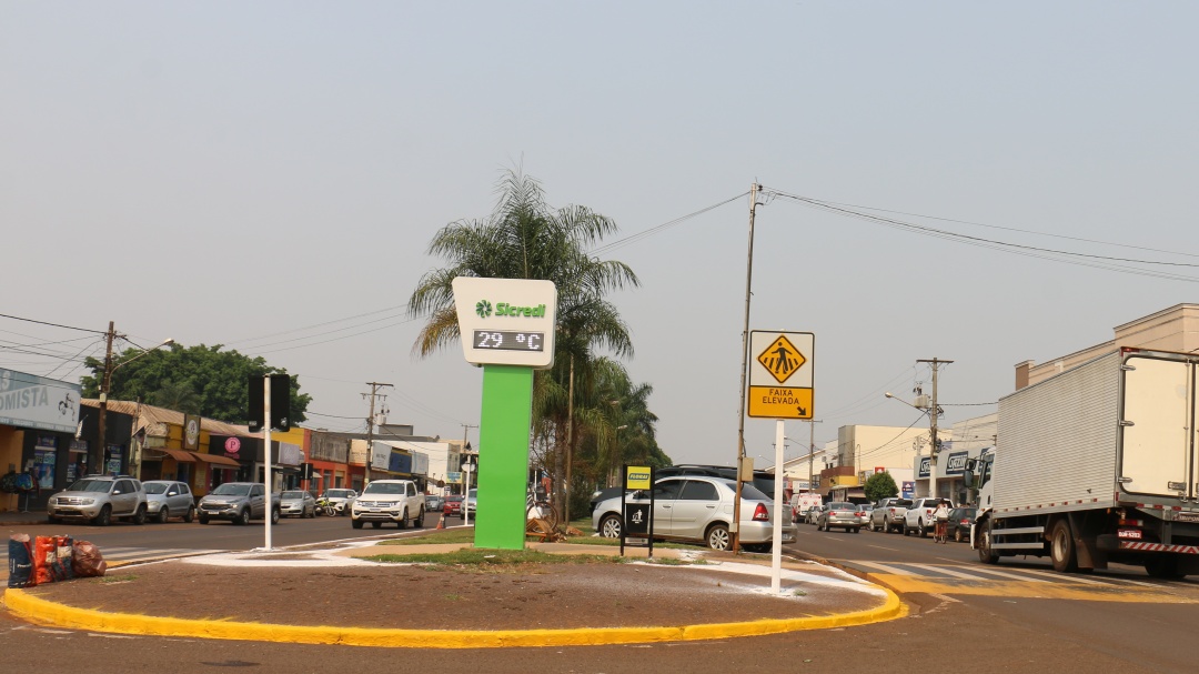 Chuva e temperaturas amenas predominam nesta segunda-feira em Mato Grosso do Sul