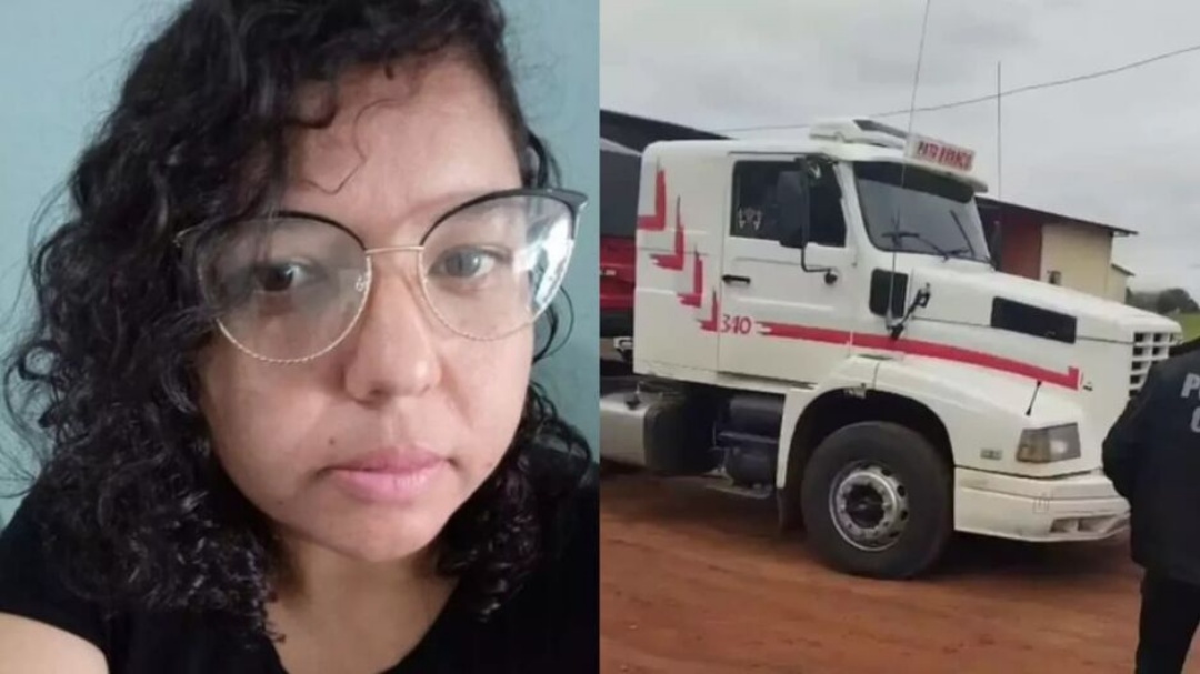 Ciclista morre ao ser atropelada por carreta no centro de Iguatemi