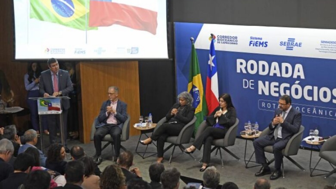 Governo de MS refor&ccedil;a parceria com Chile para novos neg&oacute;cios, integra&ccedil;&atilde;o e Rota Bioce&acirc;nica