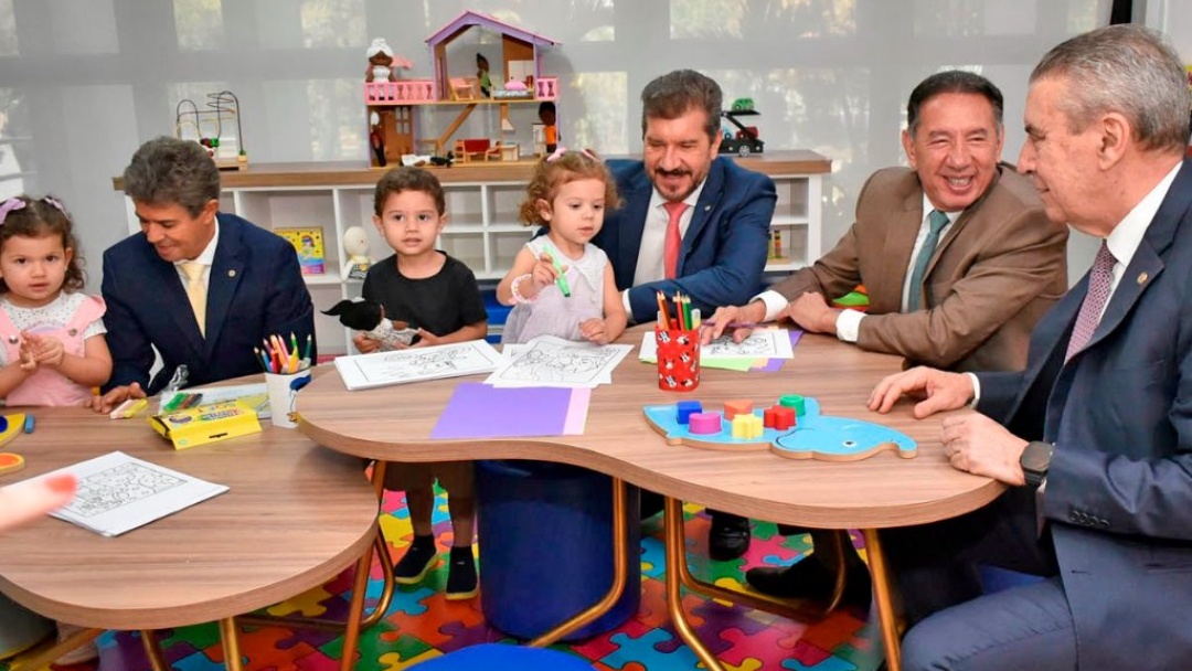 ALEMS inaugura espa&ccedil;o l&uacute;dico e inclusivo para crian&ccedil;as