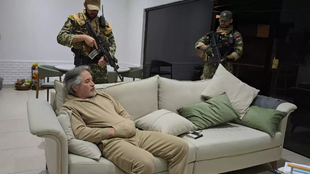 Forças de segurança capturam ‘Comandante H’, líder de cartel mexicano, em cidade paraguaia