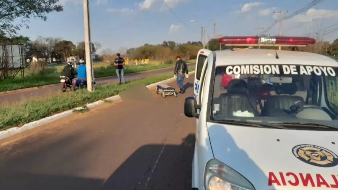 Brasileiro morre ao bater em poste de energia em rodovia na fronteira com MS