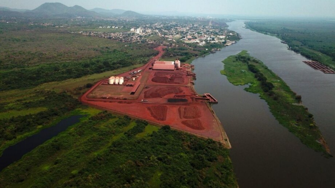 Transporte pelo Rio Paraguai bate recorde histórico em 2025