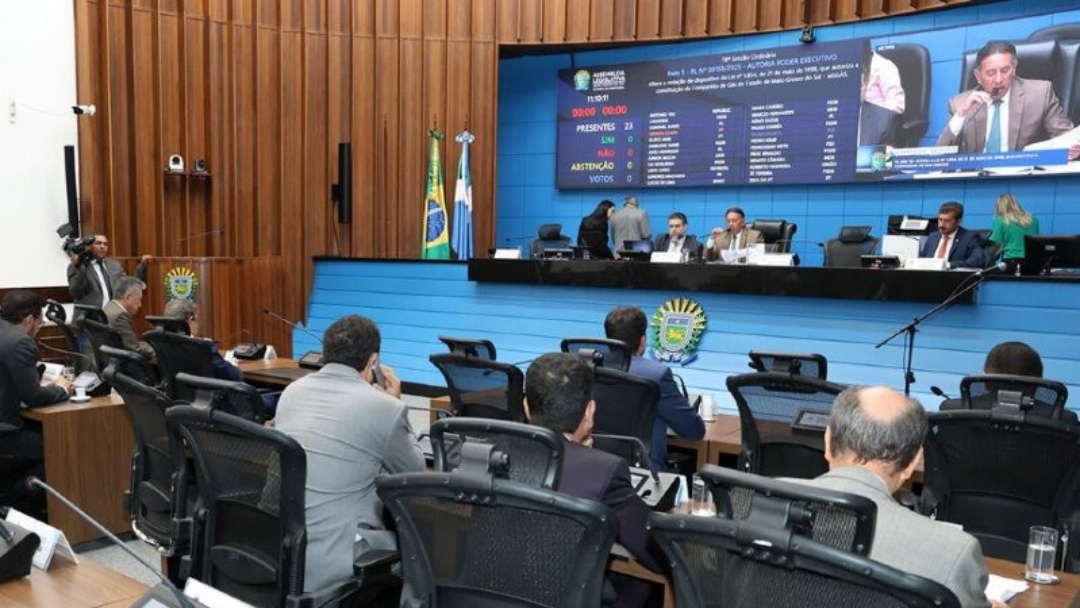 Assembleia Legislativa de MS vota seis projetos na sessão desta terça-feira