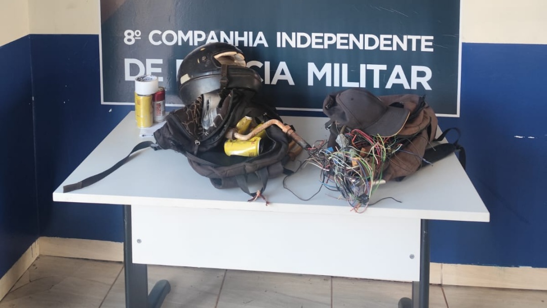Pol&iacute;cia Militar age r&aacute;pido e evita furto de pe&ccedil;as em p&aacute;tio de ve&iacute;culos apreendidos