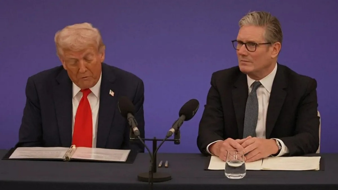 Trump faz reuni&atilde;o sobre novo acordo de tecnologia entre EUA e Reino Unido