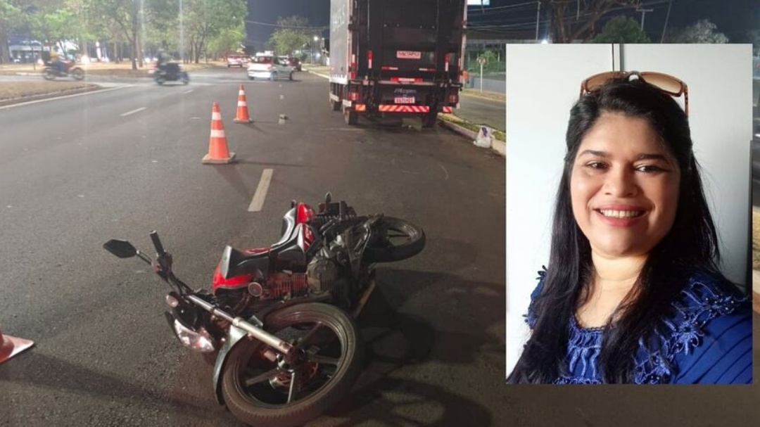 Passageira de moto morre dias ap&oacute;s parar debaixo de caminh&atilde;o na C&ocirc;nsul Assaf Trad 
