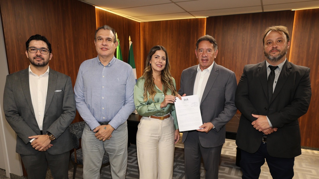 OAB de Sidrol&acirc;ndia pede apoio de Gerson para cria&ccedil;&atilde;o da 3&ordf; Vara e terreno para sede pr&oacute;pria