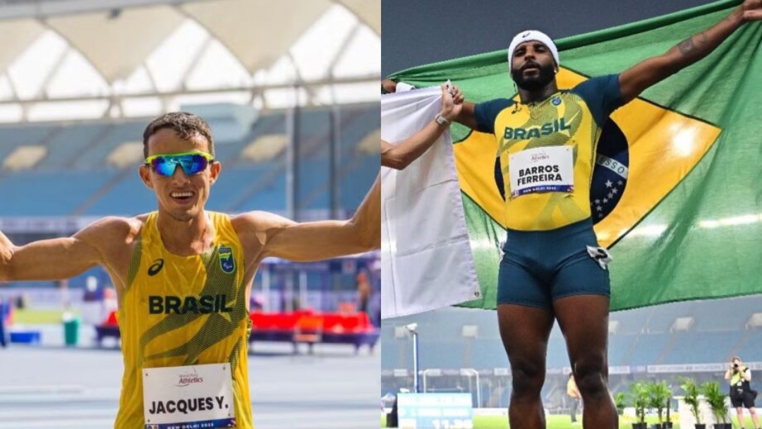 O Brasil conquista o 1&ordm; lugar no Mundial de Paratletismo com destaque de atletas de MS