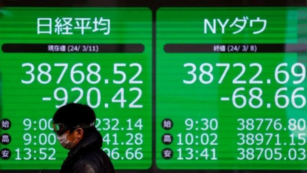 Bolsas da &Aacute;sia fecham majoritariamente em baixa ap&oacute;s pausa de rali em NY