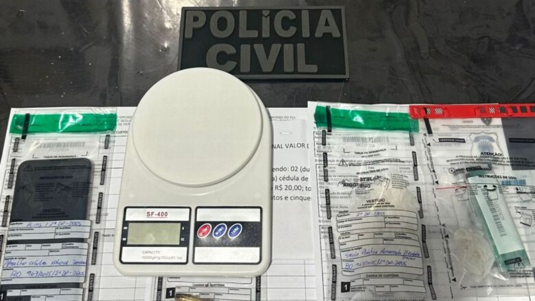 Movimentação suspeita denuncia tráfico e termina em prisão em Dourados