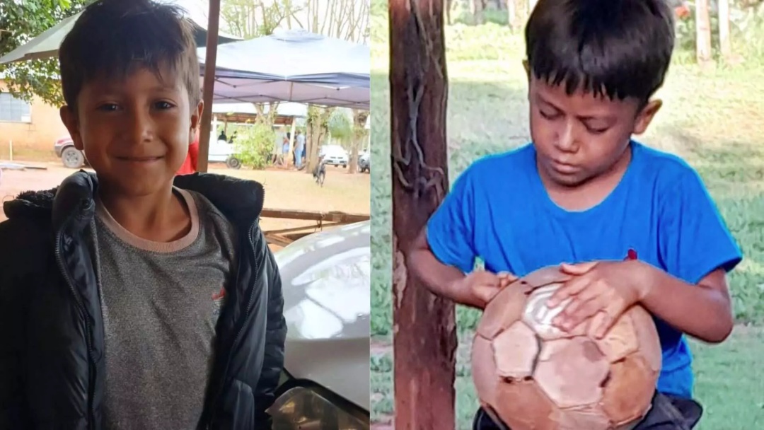 ‘Nosso xodó’: familia lamenta morte de menino de 6 anos durante incêndio em aldeia