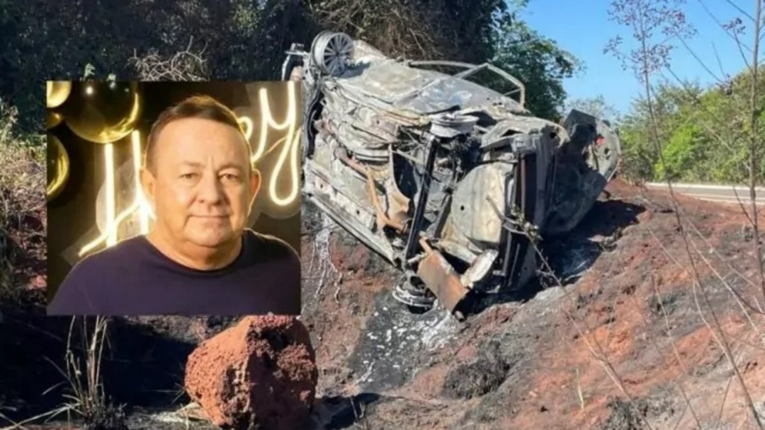 &lsquo;Macarr&atilde;o&rsquo; &eacute; o motorista que morreu carbonizado em capotamento na BR-158