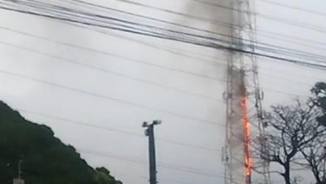 Incêndio na Record mobiliza bombeiros e causa interrupção do sinal de TV