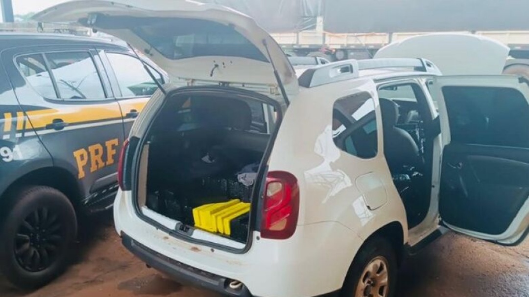 Pol&iacute;cia prende traficante transportando 435 quilos de maconha