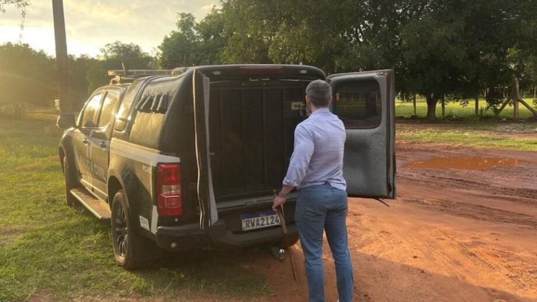 Filho agride m&atilde;e ind&iacute;gena com foice e &eacute; preso em flagrante