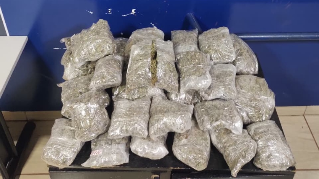 Jovem paranaense presa em Sidrol&acirc;ndia com 5,5 kg de skunk j&aacute; voltou a Curitiba ap&oacute;s audi&ecirc;ncia de cust&oacute;dia