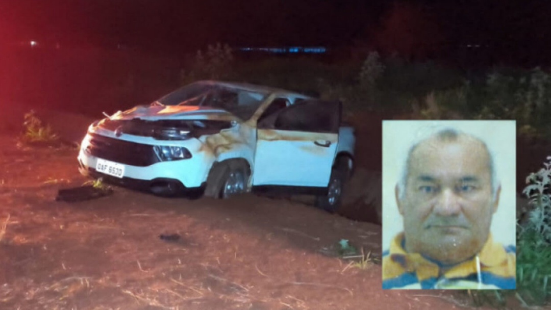 Idoso que morreu após capotar camionete entre Dourados e Deodápolis era produtor rural